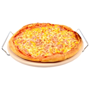 Perfect Home Pizzasütő kő lap 33 cm, állvánnyal 11448