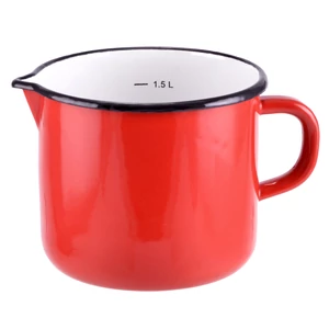 Zománcozott kiöntő csőrös 1,5 literes 14 cm 12918
