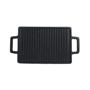 Perfect Home Öntöttvas Grill lap mini 2 oldalas 28,5*14,5cm, 14778
