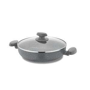 Mia-Granit szeletsütő üvegfedővel 24 cm 16405