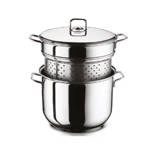 Arian Rozsdamentes tésztafőző és pároló szett 22 cm 92098
