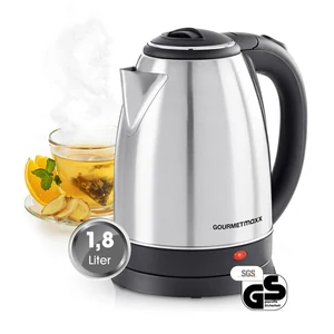 GOURMETMAXX Vízforraló rozsdamentes 1,8L 1500W DS13704