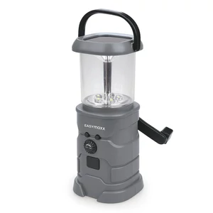 EASYMAXX Napelemes lámpa rádióval, dinamós DS11093