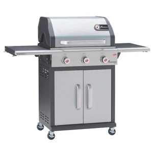 Landmann Triton PTS 3.0 (szürke) Gázgrillkocsi / Grillező  12930-L