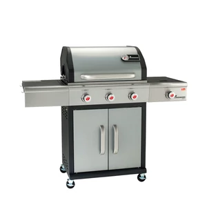 Landmann Triton PTS 3.1 (sötét szürke) Gázgrillkocsi / Grillező 12949-L