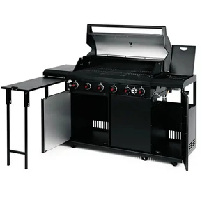 Landmann Gázgrill 6.1 Gázgrill-kocsi / Grillező Maxx-Zone-nal Fekete 22169-L