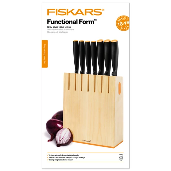 Fiskars Késblokk 7 db késsel 14960