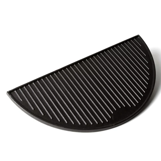 Perfect Home Kamado M félhold sütőlap öntöttvas, 2 oldalas 1,4cm vastag, 42,5cm 10474