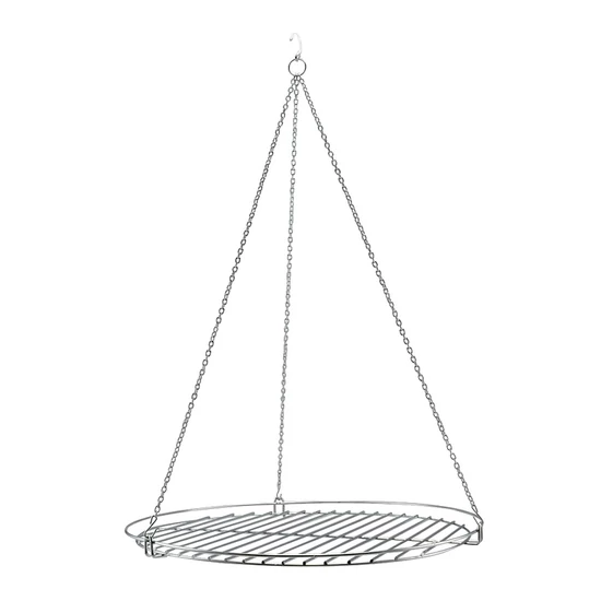 Perfect Home Grillrács 50 cm + lánc, rozsdamentes 11423