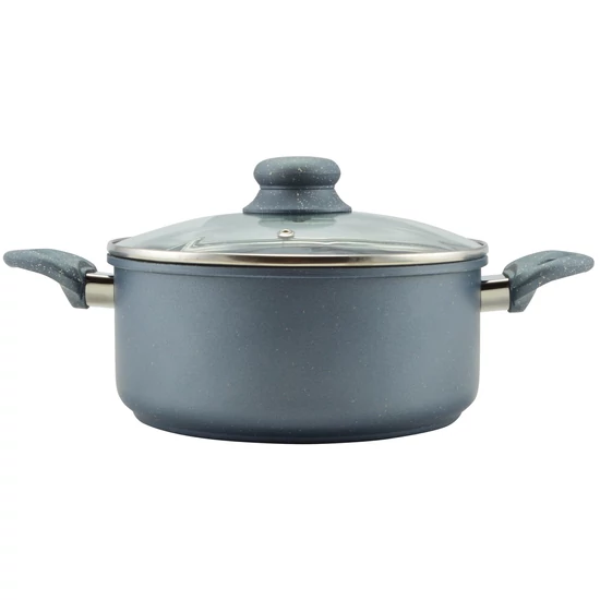 Perfect Home Iron line lábas tapadásmentes bevonattal üvegfedővel 20.8 cm 12679