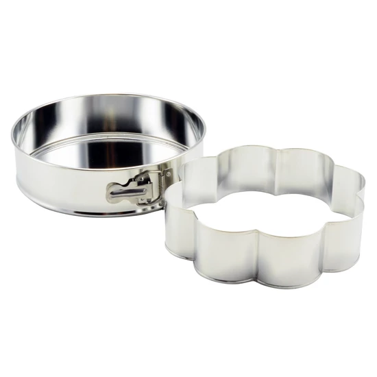 Csatos torta + virágforma 24 cm 12901
