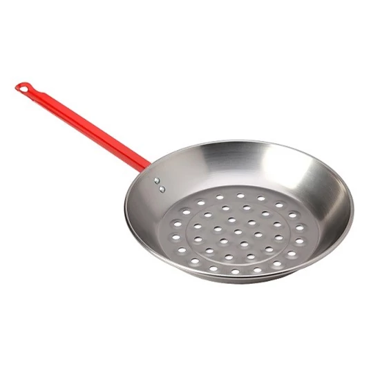 Serpenyő BBQ/Gesztenyesütő  polírozott 13446