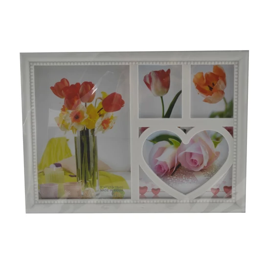 Képkeret 4 fotóhoz 28*21cm 13941