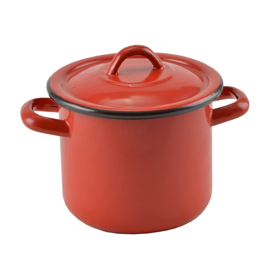 Zománcozott fazék fedővel 14 cm 14104
