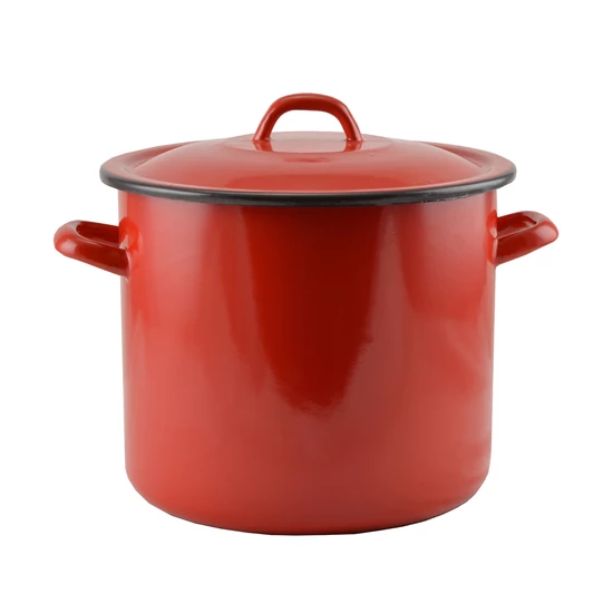 Zománcozott fazék fedővel 28 cm 14114