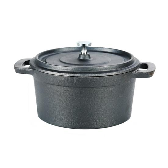 Perfect Home Öntöttvas lábas mini 14*7 cm (kezelt) 14776