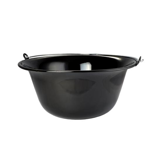 Perfect Home Zománcozott gulyás bogrács 11 liter fekete 15016