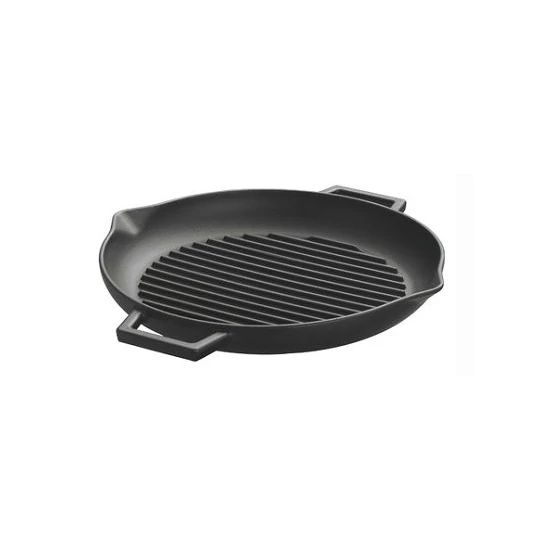 Perfect Home Öntöttvas grill lap kerek csőrös 15502