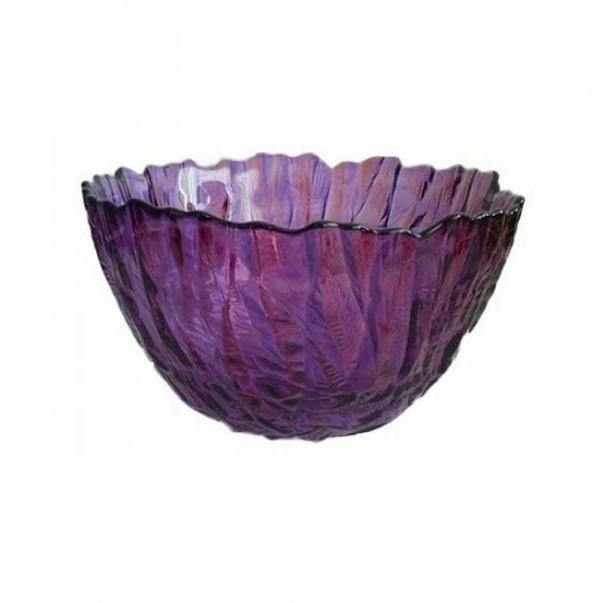 Walther Glass Crafts lila üvegtál 16207