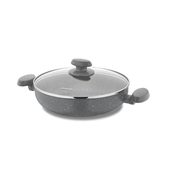 Mia-Granit szeletsütő üvegfedővel 26 cm 16406