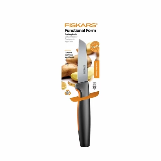 Fiskars Hámozókés 8 cm egyenes 16591 (1057544)