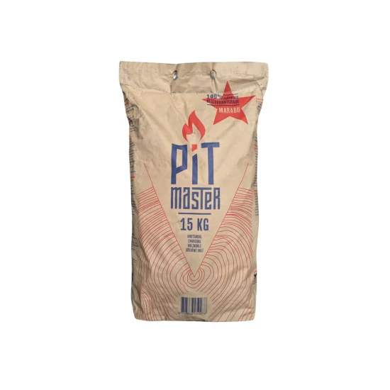 Pitmaster Marabu Restaurant faszén 15kg FSC 100% PM MAR15-L