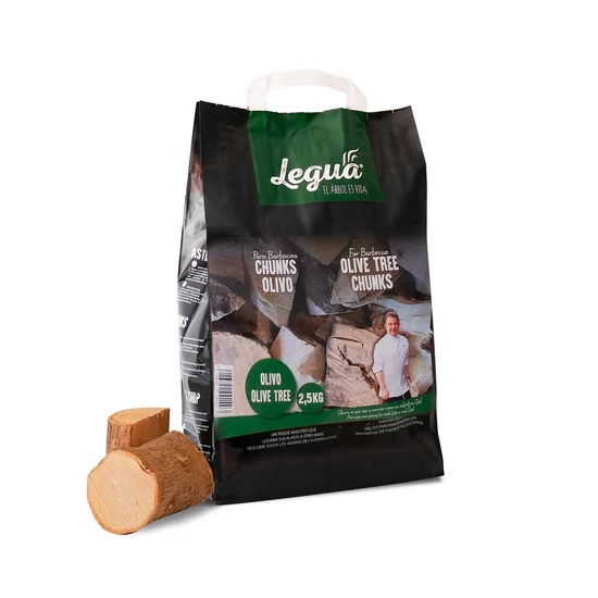 Legua Olívafa füstölő fahasáb 2,5 kg 1493