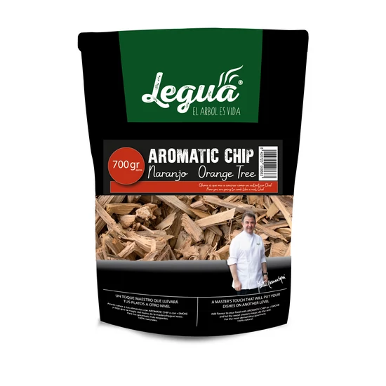 Legua füstölő chips Narancsfa aromás 700 g 8683
