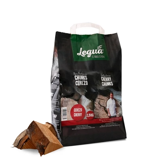 Legua Cseresznyefa füstölő fahasáb 2,5 kg 8874