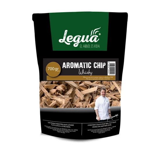 Legua füstölő chips Whisky aromás 700 g 9420