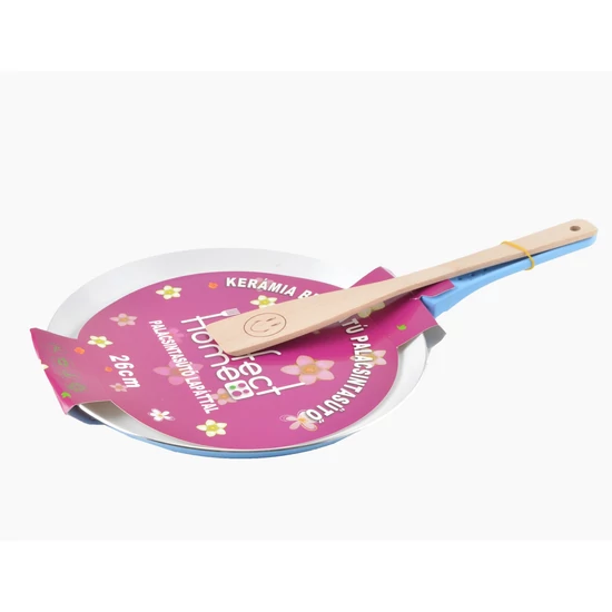 Perfect Home Kerámia bevonatos palacsintasütő 26cm + spatula 10246