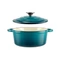 Perfect Home Zománcozott öntöttvas lábas 20 cm, 2L türkizkék 16636