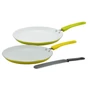 Kép 1/11 - Perfect Home Kerámia bevonatos palacsintasütő 24cm + spatula 10245