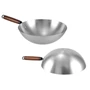 Kép 3/5 - Perfect Home Tradicionális kínai vas wok 32cm, 1,3mm 10481