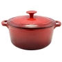 Kép 4/5 - Perfect Home Zománcozott öntöttvas lábas 22cm, 3,2l piros 12007