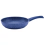 Kép 2/4 - Perfect Home Serpenyő tapadásmentes bevonattal kék márványos 24 cm 12576