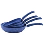 Kép 4/4 - Perfect Home Serpenyő tapadásmentes bevonattal kék márványos 24 cm 12576