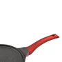 Kép 2/5 - Perfect Home Metal Red Line tapadásmentes alumínium lapos serpenyő/palacsintasütő 26*1,3 cm indukciós 12764