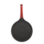 Kép 3/5 - Perfect Home Metal Red Line tapadásmentes alumínium lapos serpenyő/palacsintasütő 26*1,3 cm indukciós 12764
