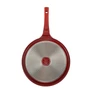 Kép 4/5 - Perfect Home Metal Red Line tapadásmentes alumínium lapos serpenyő/palacsintasütő 26*1,3 cm indukciós 12764