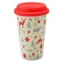 Kép 2/4 - Perfect Home Kerámia bögre fedővel karácsonyi 350 ml 13202