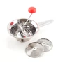 Kép 4/5 - Hal- és paradicsompasszírozó 20 cm 3 betétes (Milly) 13247