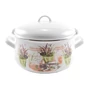 Kép 2/4 - Perfect Home Levendula  Zománcozott lábas 24 cm+fedő 13470