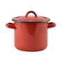 Kép 2/3 - Zománcozott fazék fedővel 14 cm 14104