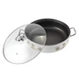 Kép 2/2 - Perfect Home Levendula  Zománcozott szeletsütő lábas 26 cm+üvegfedő 14225