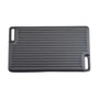 Kép 1/3 - Perfect Home Öntöttvas Grill lap 45*25 cm 2 oldalas 14915