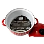 Kép 4/4 - Perfect Home Piros Pöttyös Zománcozott lábas 22cm+fedő 15613