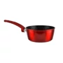 Kép 1/3 - Perfect Home Metal Red Line tapadásmentes alumínium nyeles lábas fedő nélkül 18 cm indukciós 15713