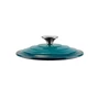 Kép 6/7 - Perfect Home Zománcozott öntöttvas lábas 20 cm, 2L türkizkék 16636