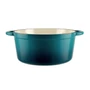 Kép 5/7 - Perfect Home Zománcozott öntöttvas lábas 28,5 cm, 6L türkizkék 16638